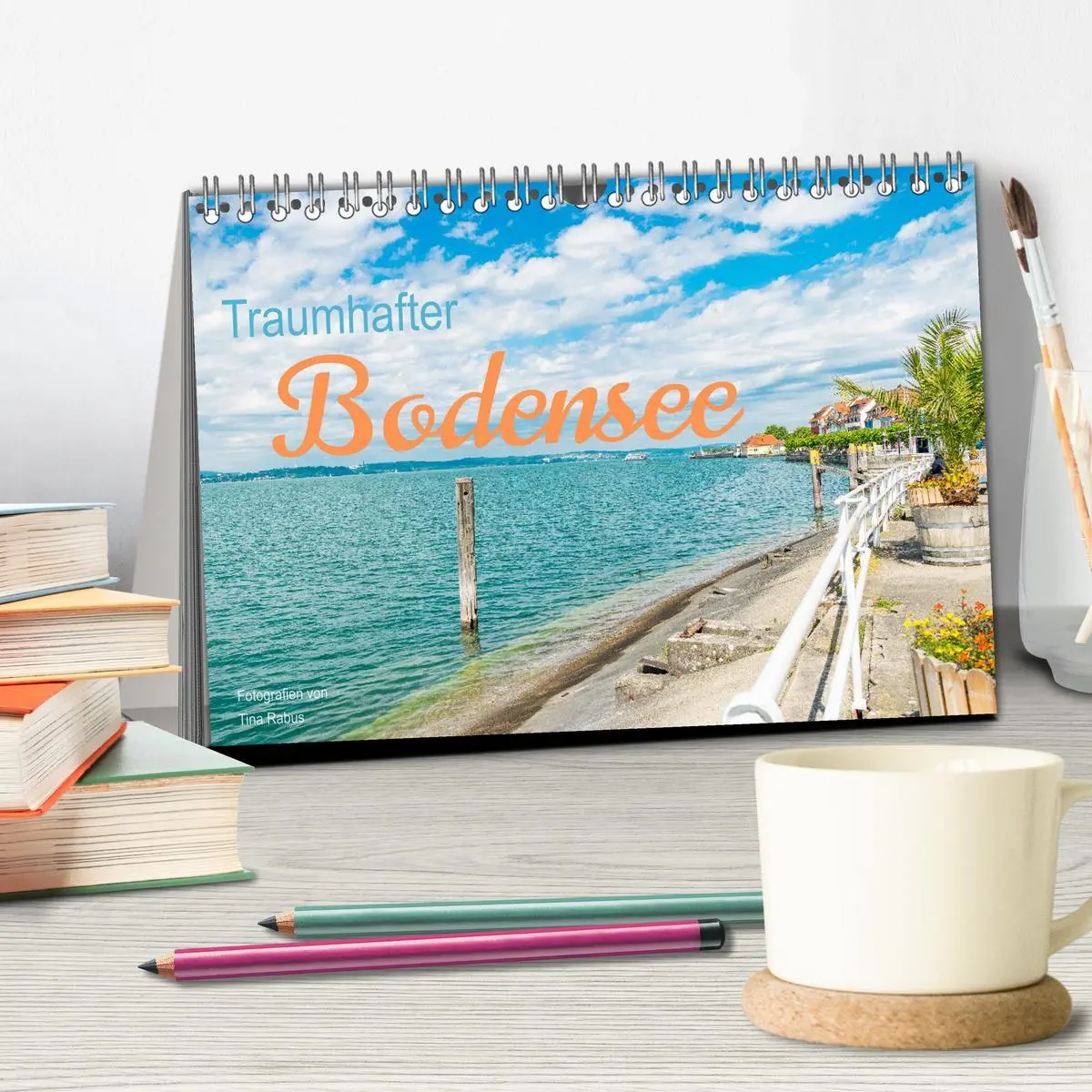Bild: 9783457641149 | Traumhafter Bodensee (Tischkalender 2026 DIN A5 quer), CALVENDO...