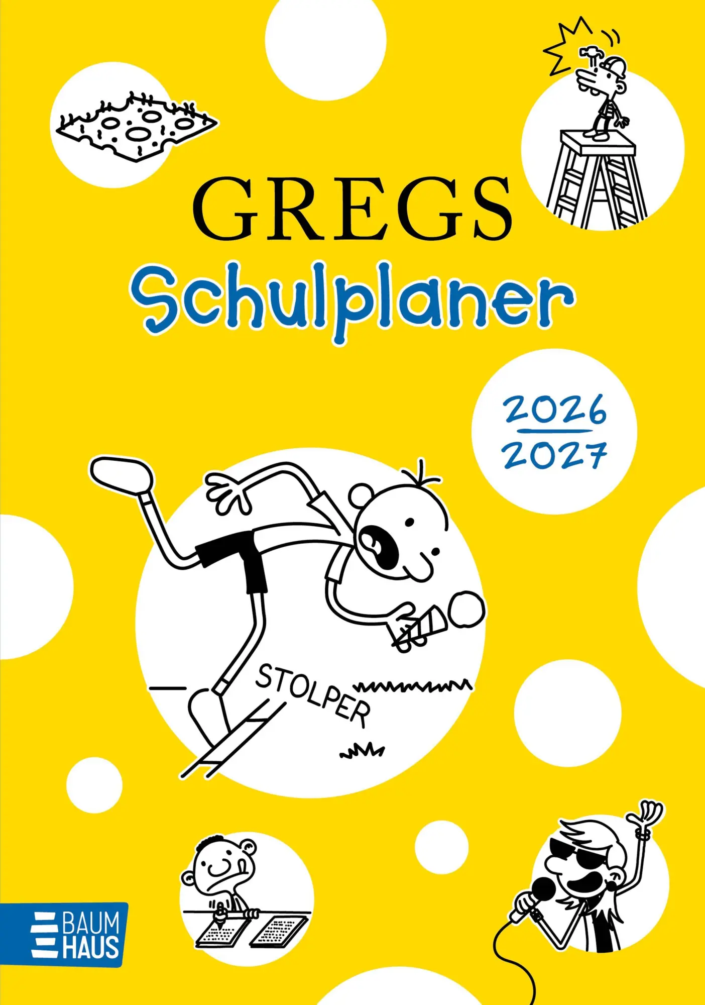Cover: 9783833911149 | Gregs Schulplaner 2026/2027 | Jeff Kinney | Kalender | Gregs Tagebuch