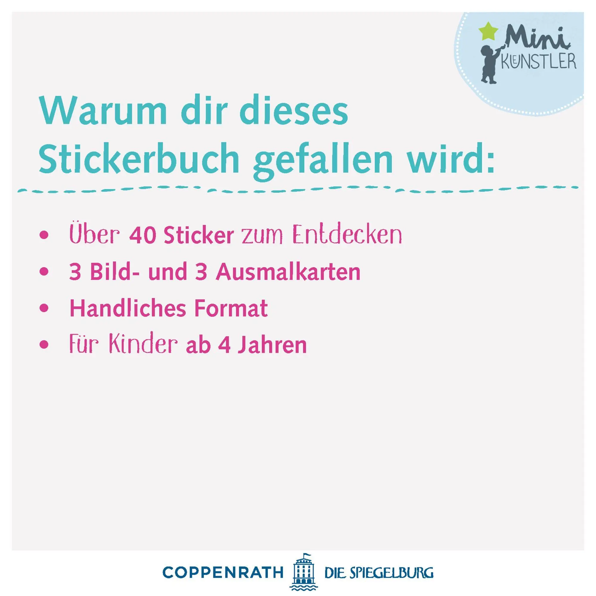 Bild: 4050003951249 | Meine Mini-Stickerwelt - Glitzer-Einhörner | Ruby Warnecke | Broschüre