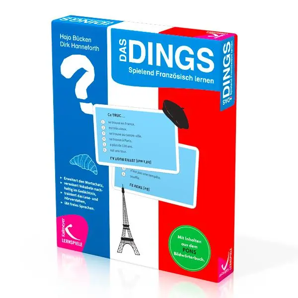 Cover: 4250344931249 | Das Dings: Spielend Französisch lernen | Hajo Bücken (u. a.) | Spiel
