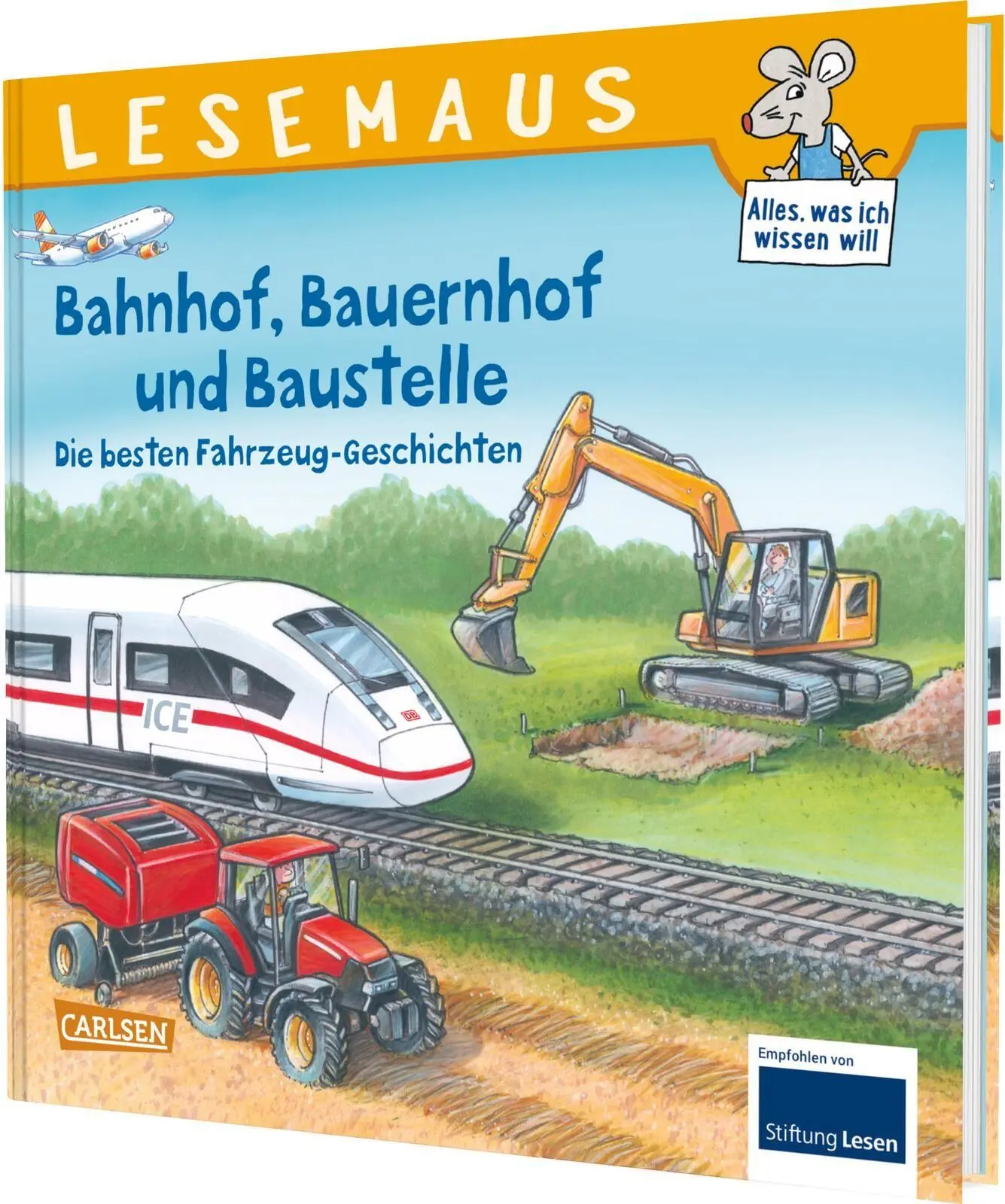 Cover: 9783551681249 | LESEMAUS Sonderbände: Bahnhof, Bauernhof und Baustelle - Die besten...