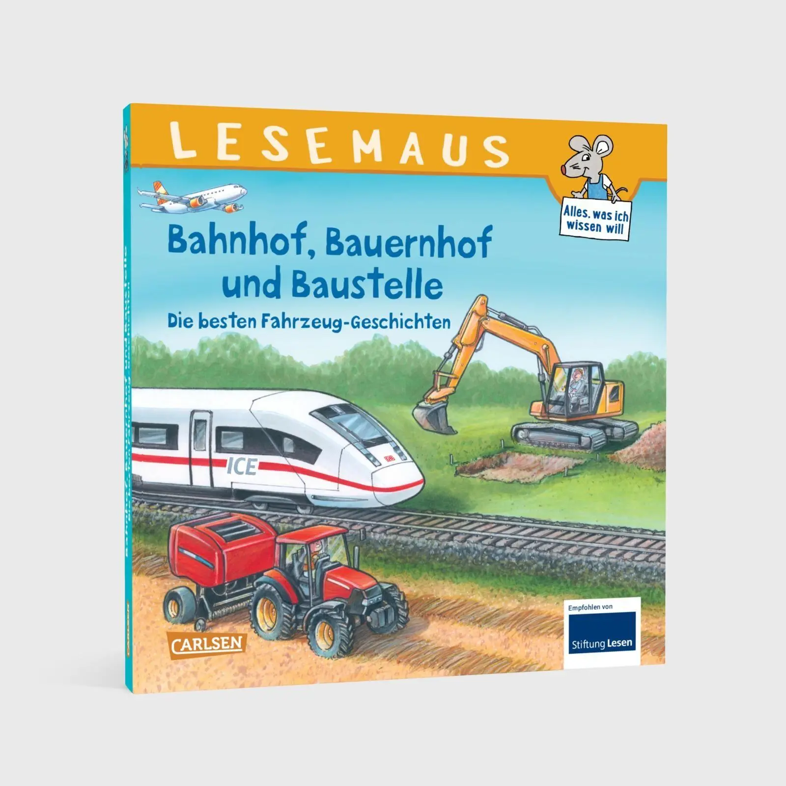 Bild: 9783551681249 | LESEMAUS Sonderbände: Bahnhof, Bauernhof und Baustelle - Die besten...
