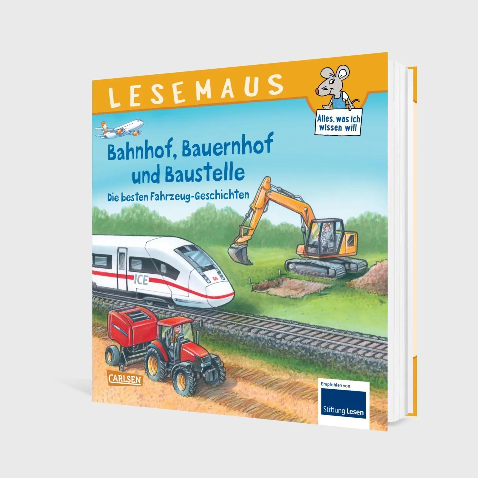 Bild: 9783551681249 | LESEMAUS Sonderbände: Bahnhof, Bauernhof und Baustelle - Die besten...