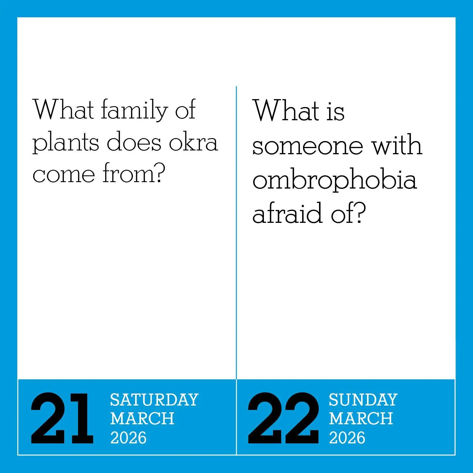 Bild: 9781523531349 | 365 Days of Amazing Trivia Page-A-Day(r) Calendar 2026 | Calendars