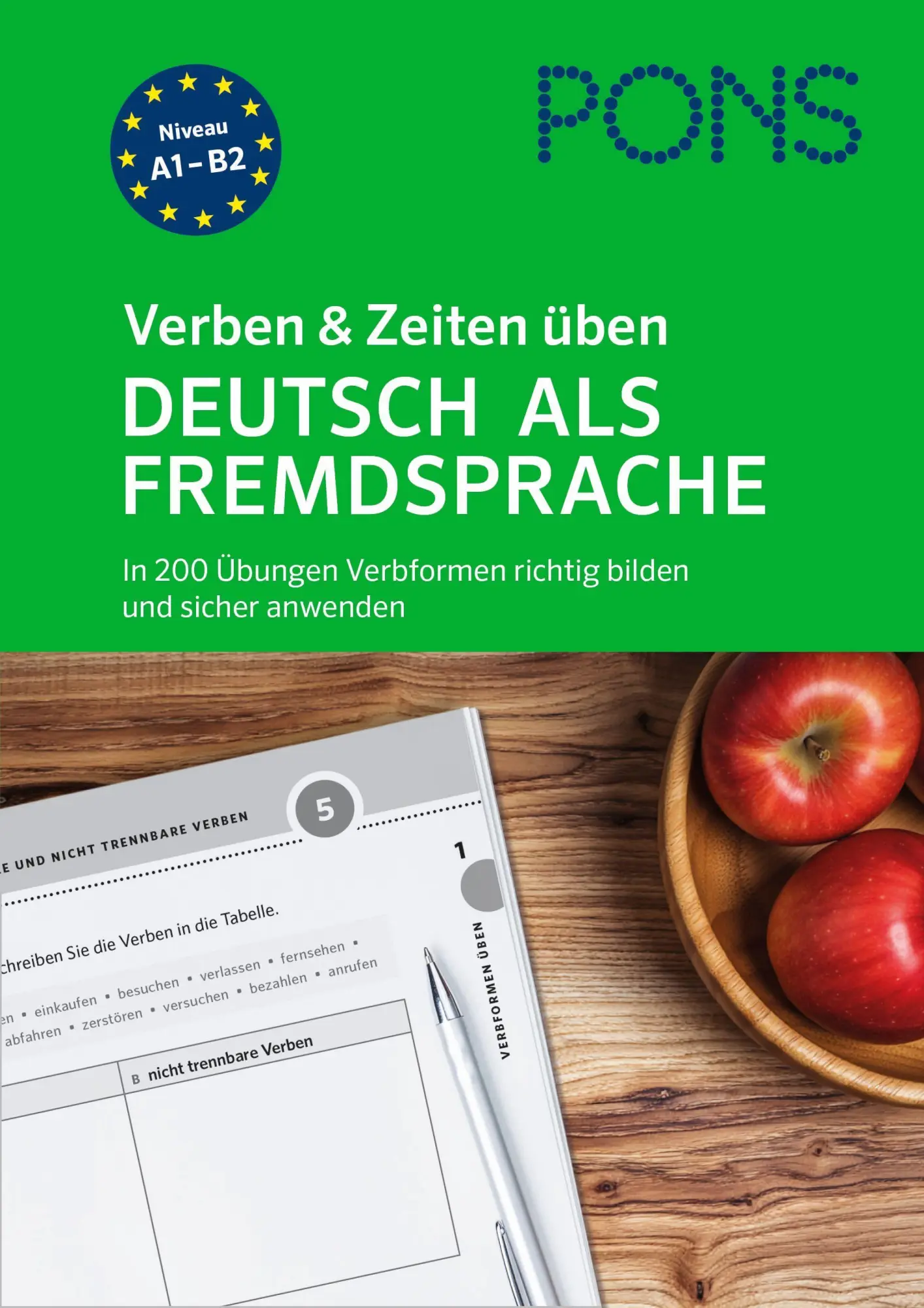 Cover: 9783125661349 | PONS Verben &amp; Zeiten üben Deutsch als Fremdsprache | Taschenbuch