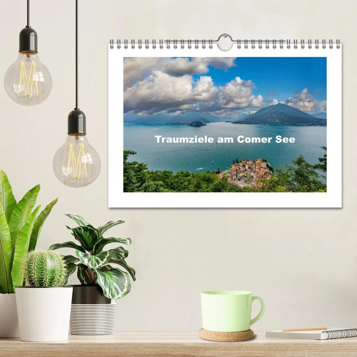 Bild: 9783457311349 | Traumziele am Comer See (Wandkalender 2026 DIN A4 quer), CALVENDO...