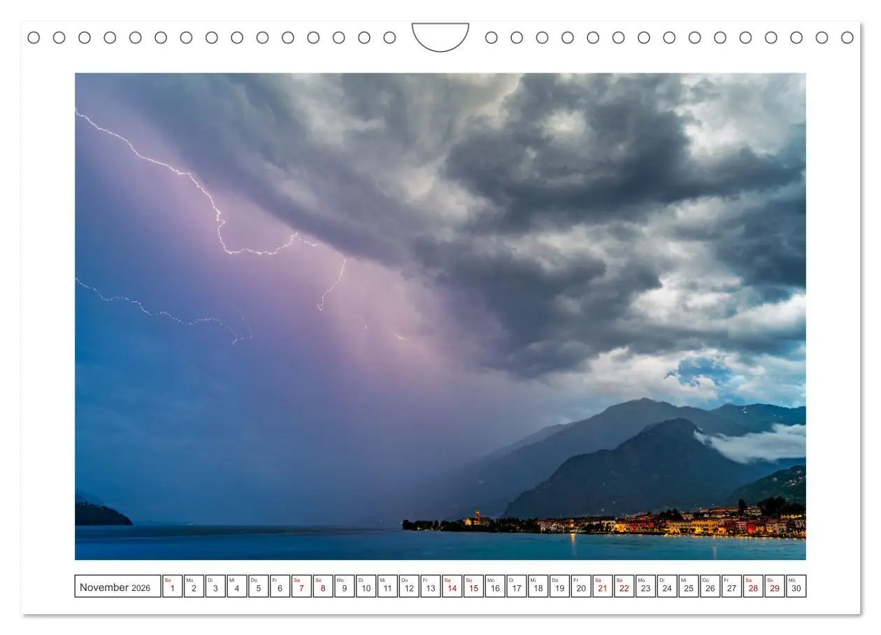Bild: 9783457311349 | Traumziele am Comer See (Wandkalender 2026 DIN A4 quer), CALVENDO...