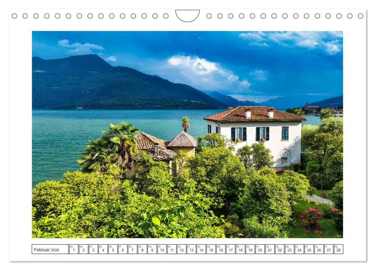 Bild: 9783457311349 | Traumziele am Comer See (Wandkalender 2026 DIN A4 quer), CALVENDO...