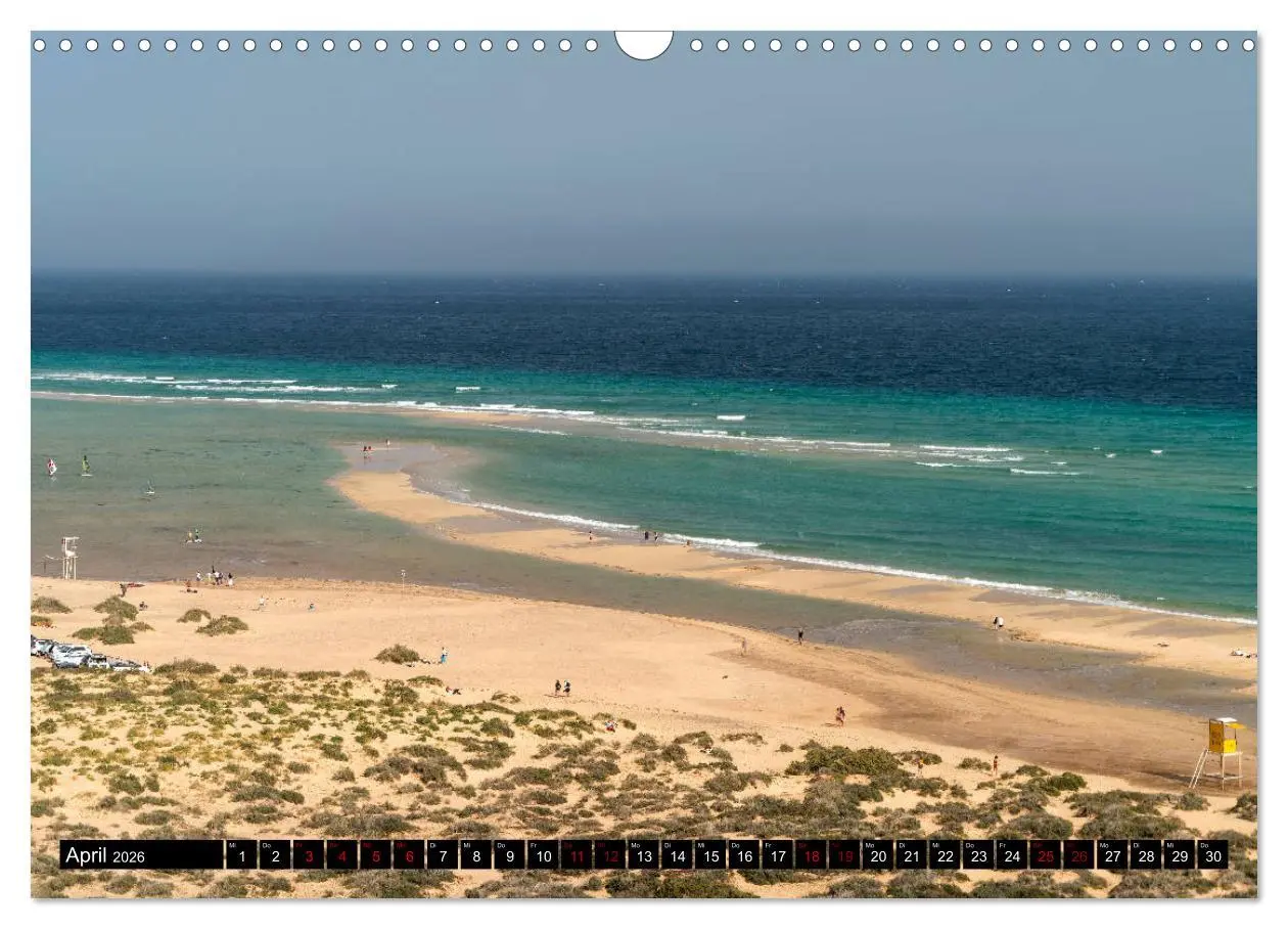 Bild: 9783457861349 | Fuerteventura (Wandkalender 2026 DIN A3 quer), CALVENDO Monatskalender