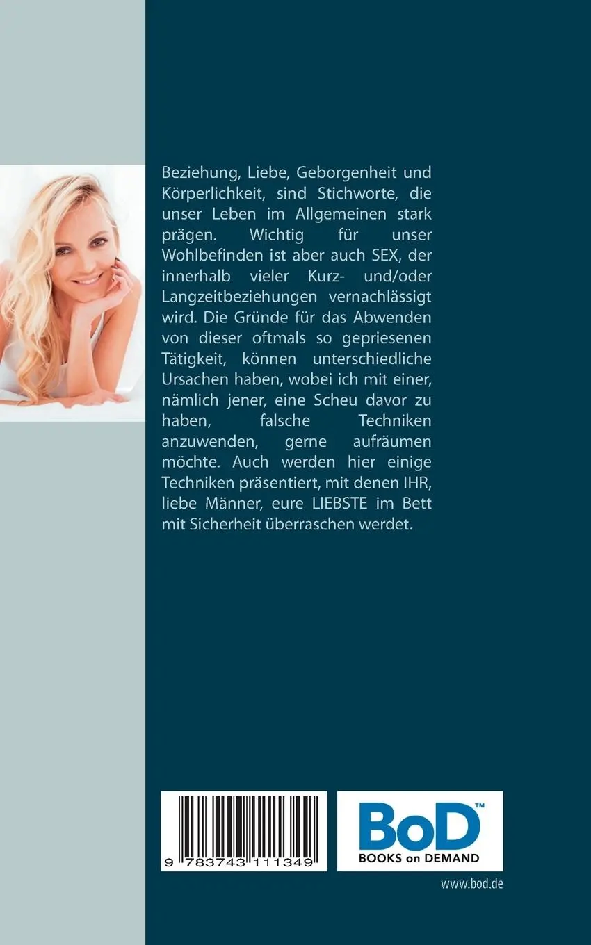 Rückseite: 9783743111349 | Wie Mann Frauen im Bett richtig beglückt | Di Kay | Taschenbuch | 2017