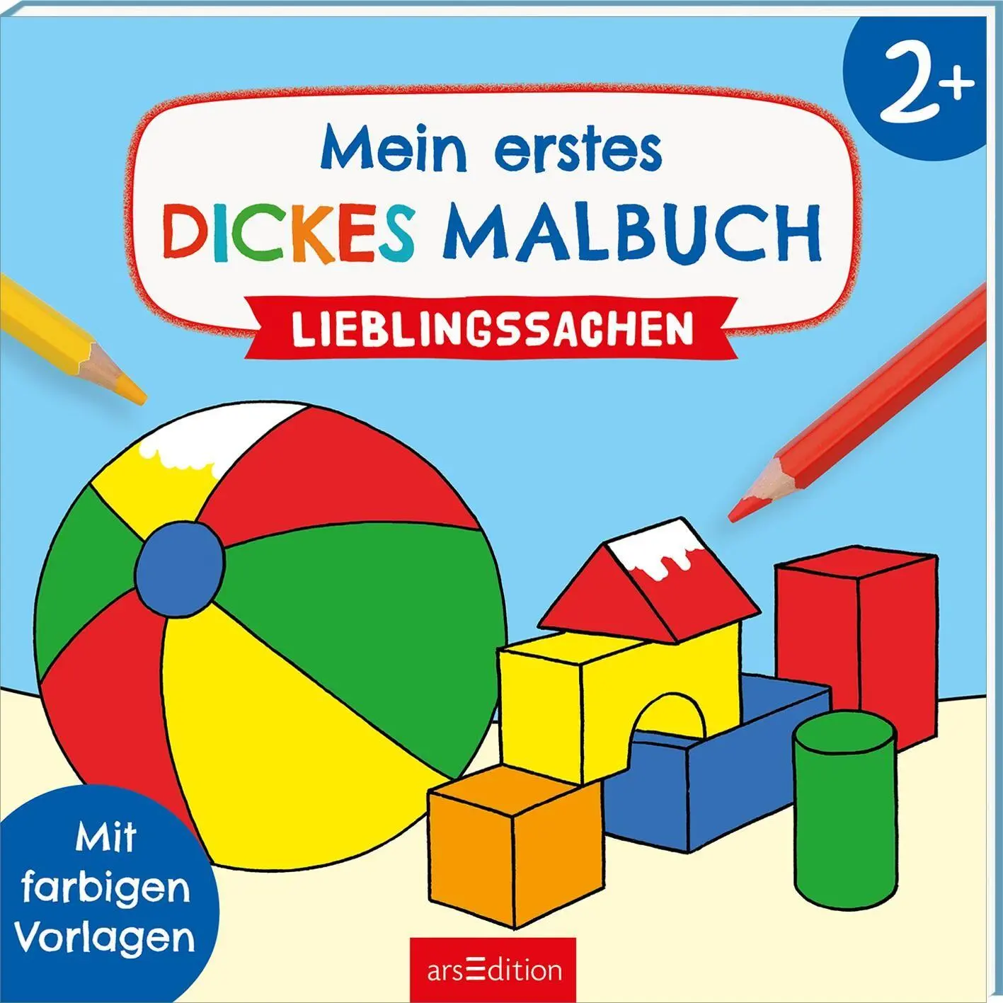 Cover: 9783845871349 | Mein erstes dickes Malbuch ab 2 - Lieblingssachen | Beurenmeister