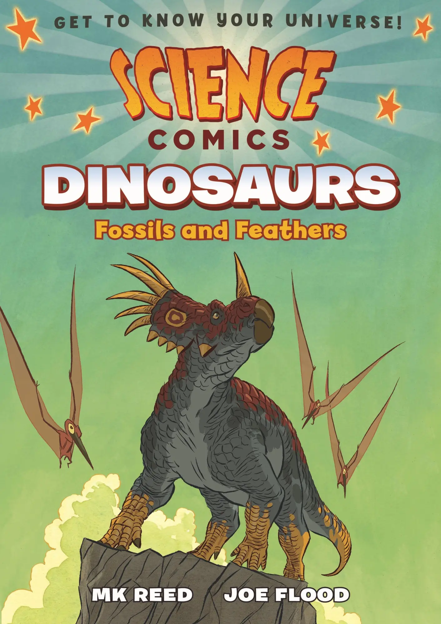 Cover: 9781626721449 | Science Comics: Dinosaurs | Fossils and Feathers | Mk Reed | Buch
