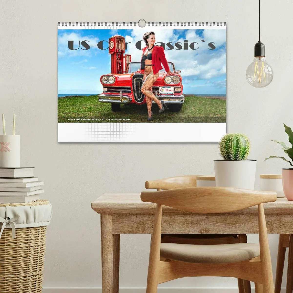 Bild: 9783457781449 | US-Car Classic's (Wandkalender 2026 DIN A3 quer), CALVENDO...