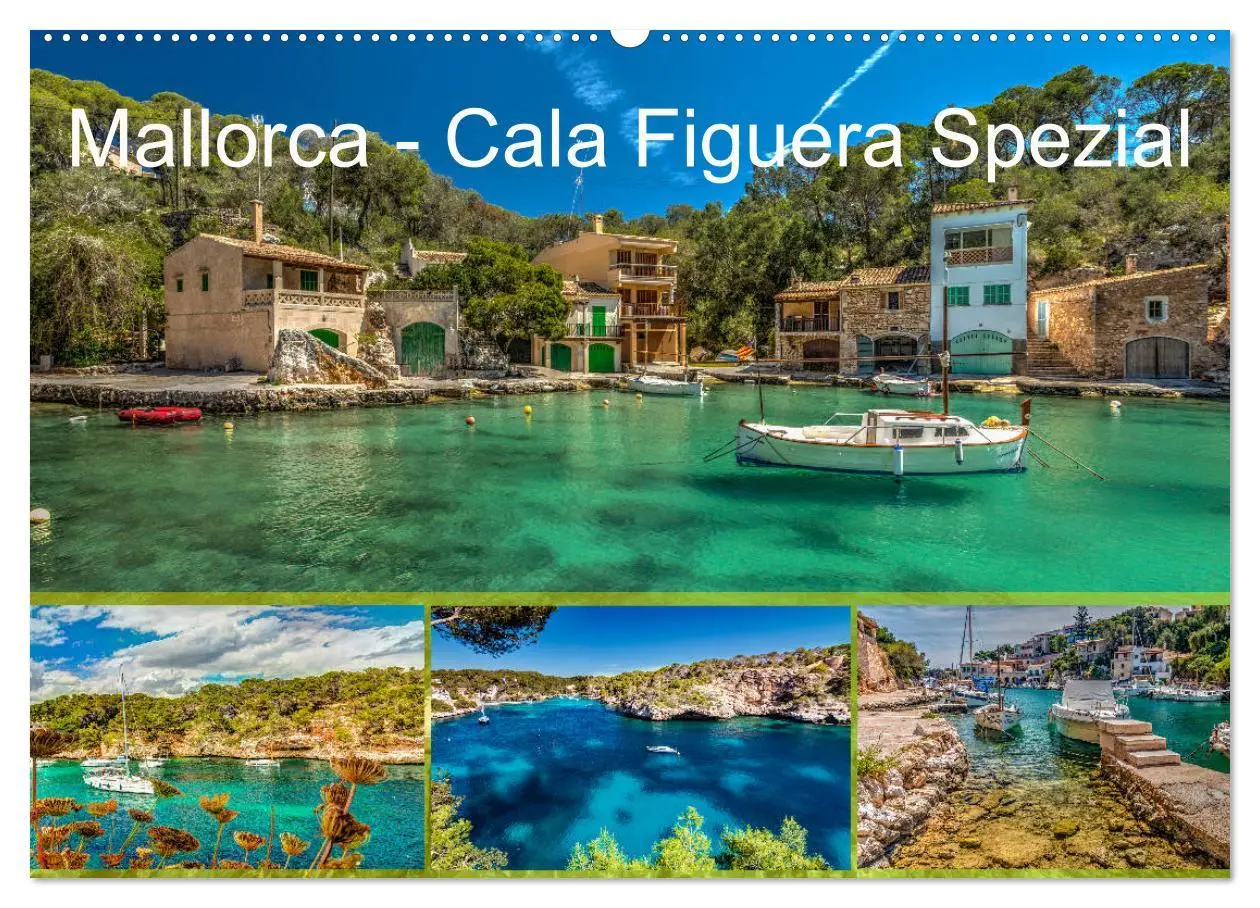 Cover: 9783457851449 | Mallorca - Cala Figuera Spezial (Wandkalender 2026 DIN A2 quer),...