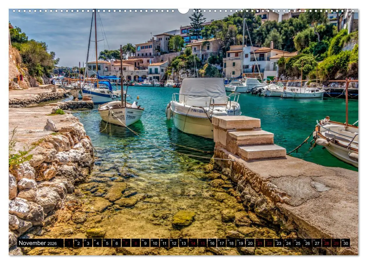 Bild: 9783457851449 | Mallorca - Cala Figuera Spezial (Wandkalender 2026 DIN A2 quer),...