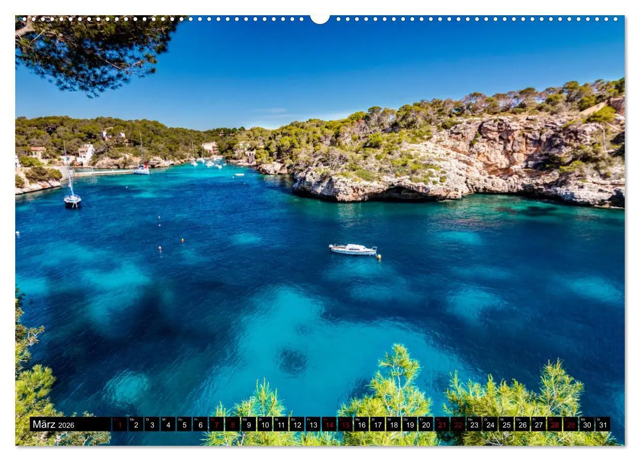 Bild: 9783457851449 | Mallorca - Cala Figuera Spezial (Wandkalender 2026 DIN A2 quer),...