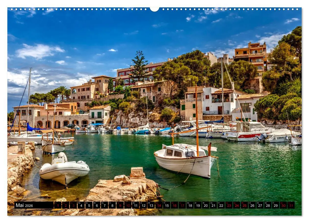 Bild: 9783457851449 | Mallorca - Cala Figuera Spezial (Wandkalender 2026 DIN A2 quer),...