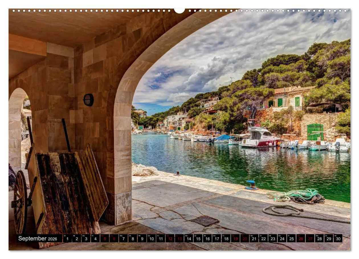 Bild: 9783457851449 | Mallorca - Cala Figuera Spezial (Wandkalender 2026 DIN A2 quer),...
