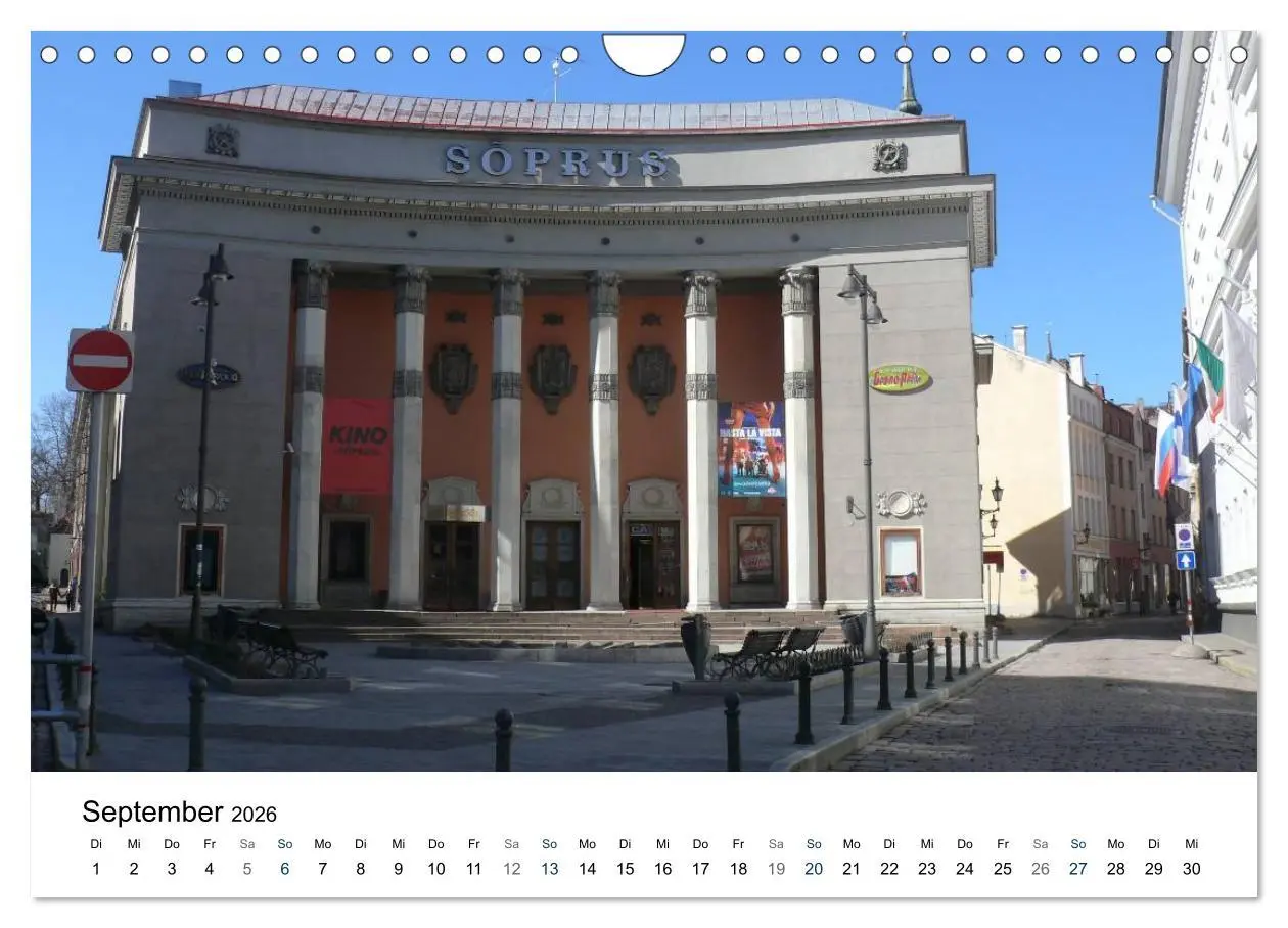 Bild: 9783516181449 | Tallinn (Wandkalender 2026 DIN A4 quer), CALVENDO Monatskalender