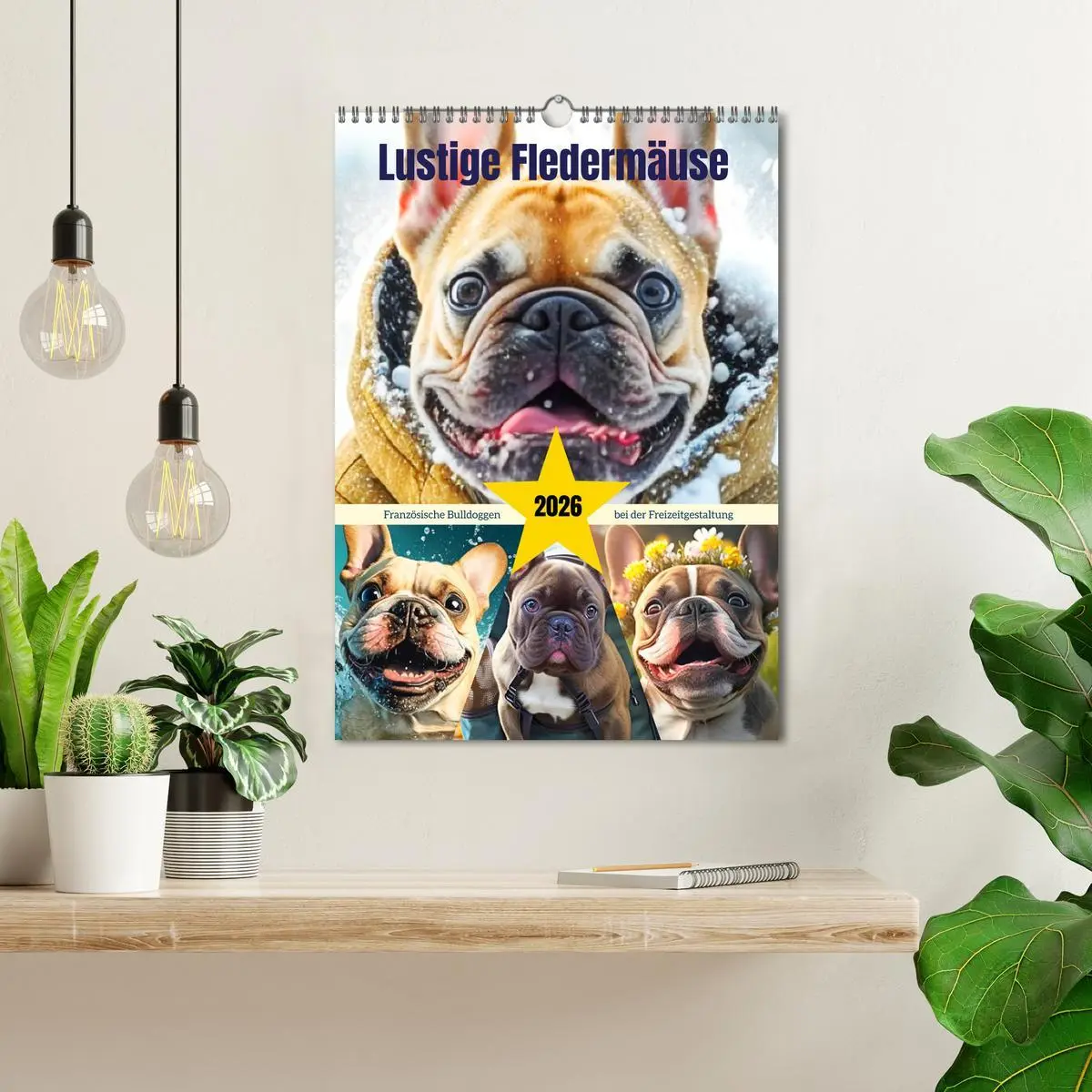 Bild: 9783516321449 | Lustige Fledermäuse. Französische Bulldoggen bei der...