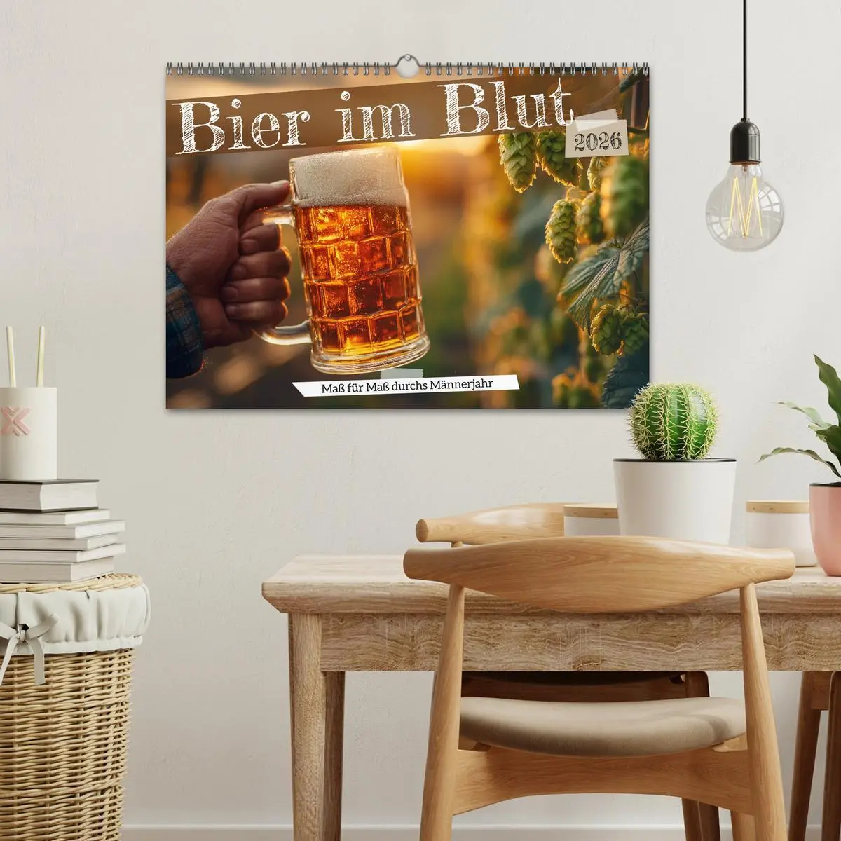 Bild: 9783516631449 | Bier im Blut - Maß für Maß durchs Männerjahr (Wandkalender 2026 DIN...