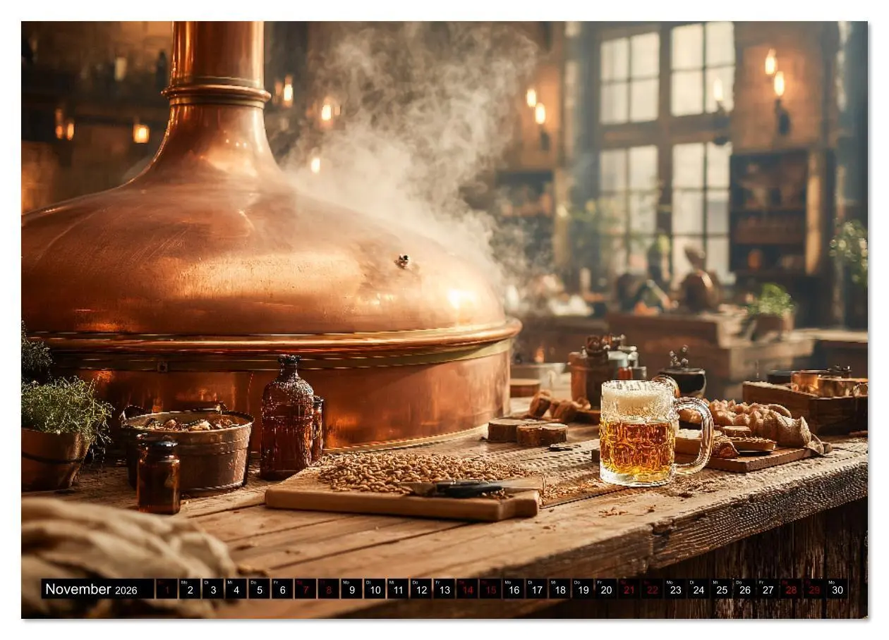 Bild: 9783516631449 | Bier im Blut - Maß für Maß durchs Männerjahr (Wandkalender 2026 DIN...
