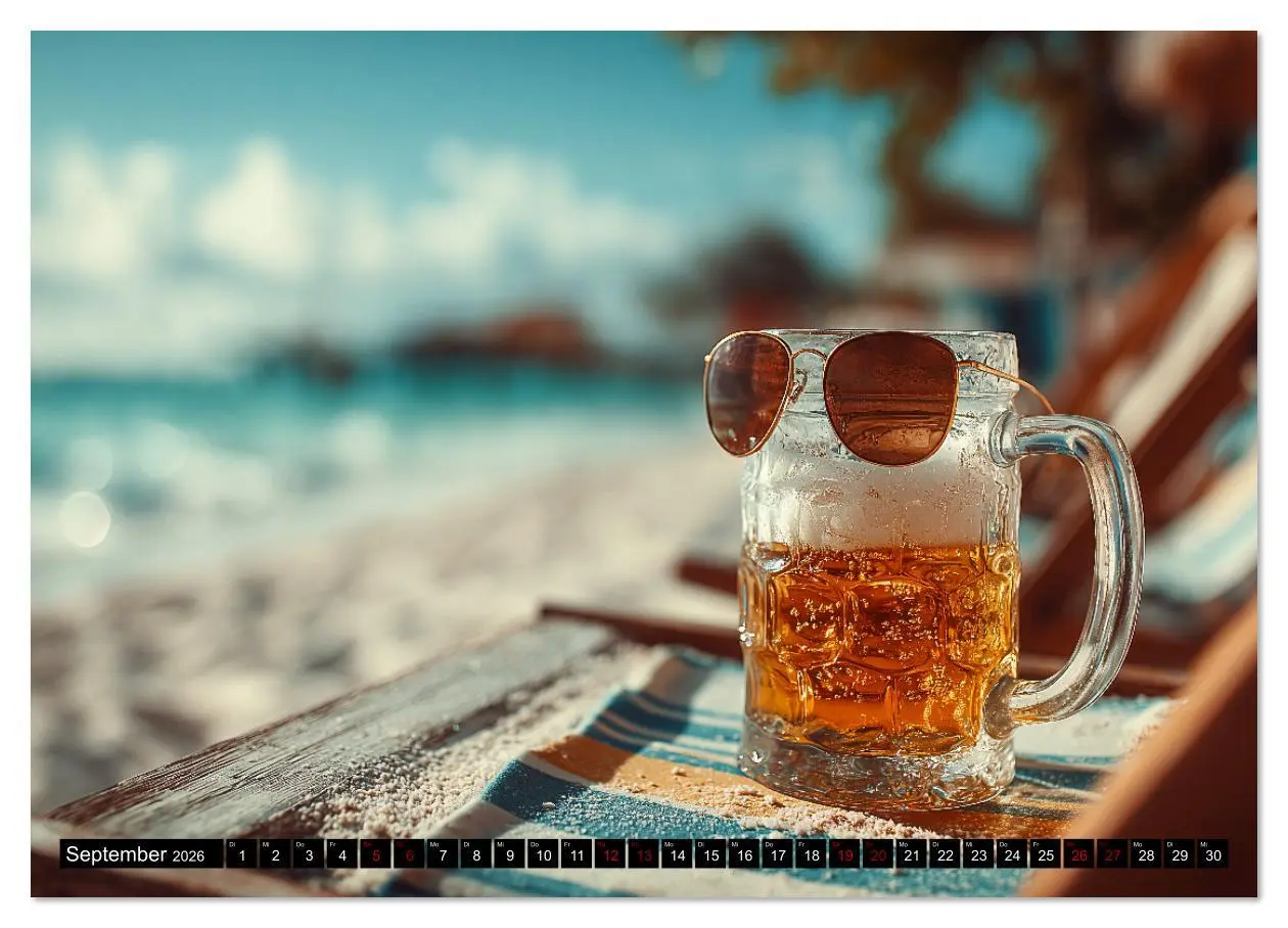 Bild: 9783516631449 | Bier im Blut - Maß für Maß durchs Männerjahr (Wandkalender 2026 DIN...