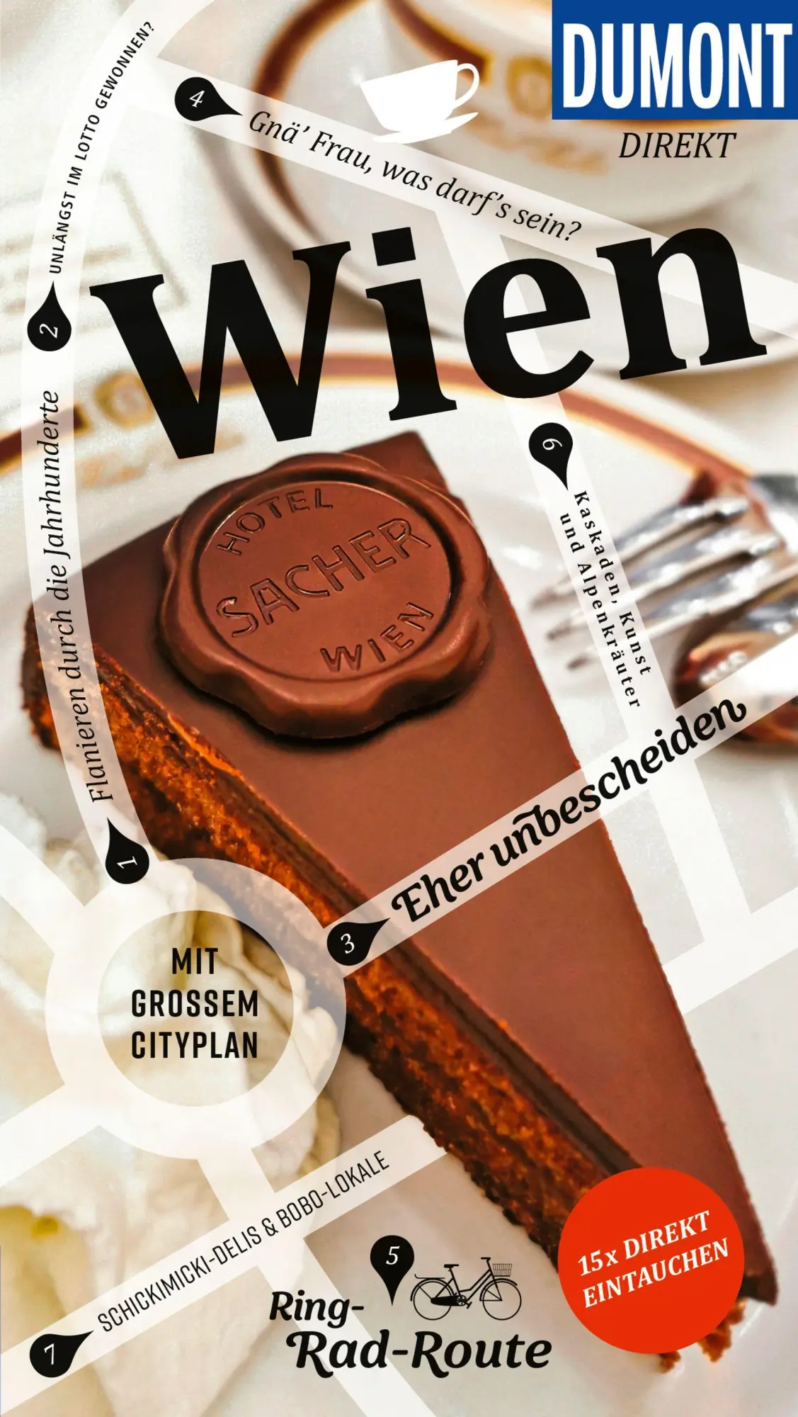 Cover: 9783616001449 | DUMONT direkt Reiseführer Wien | Mit großem Cityplan | Anita Ericson
