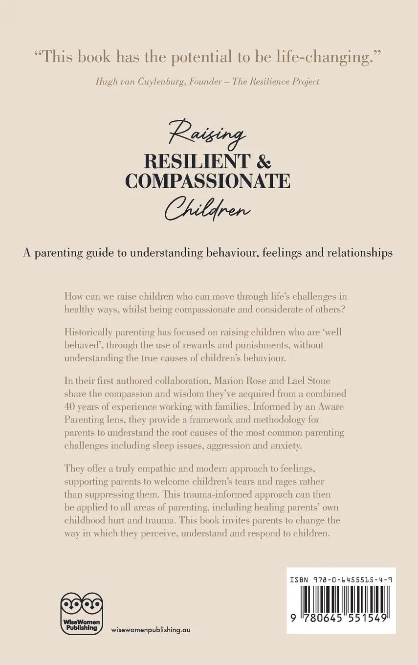 Rückseite: 9780645551549 | Raising Resilient and Compassionate Children | Marion Rose (u. a.)