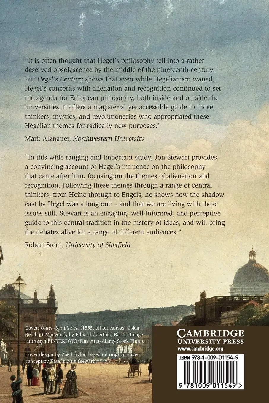 Rückseite: 9781009011549 | Hegel's Century | Jon Stewart | Taschenbuch | Englisch | 2024