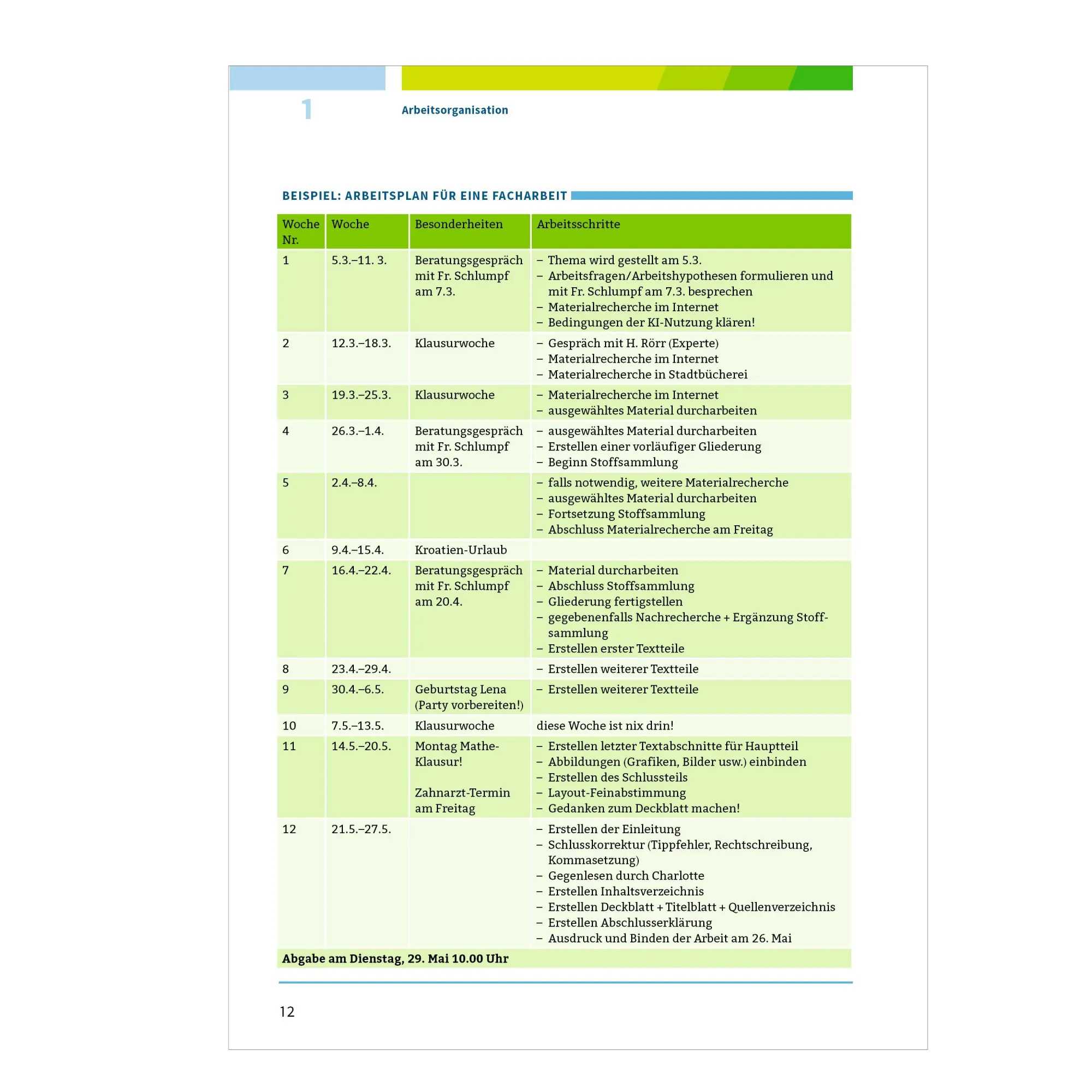 Bild: 9783070031549 | Fit fürs Abi | Referat und Facharbeit | Karlheinz Uhlenbrock (u. a.)
