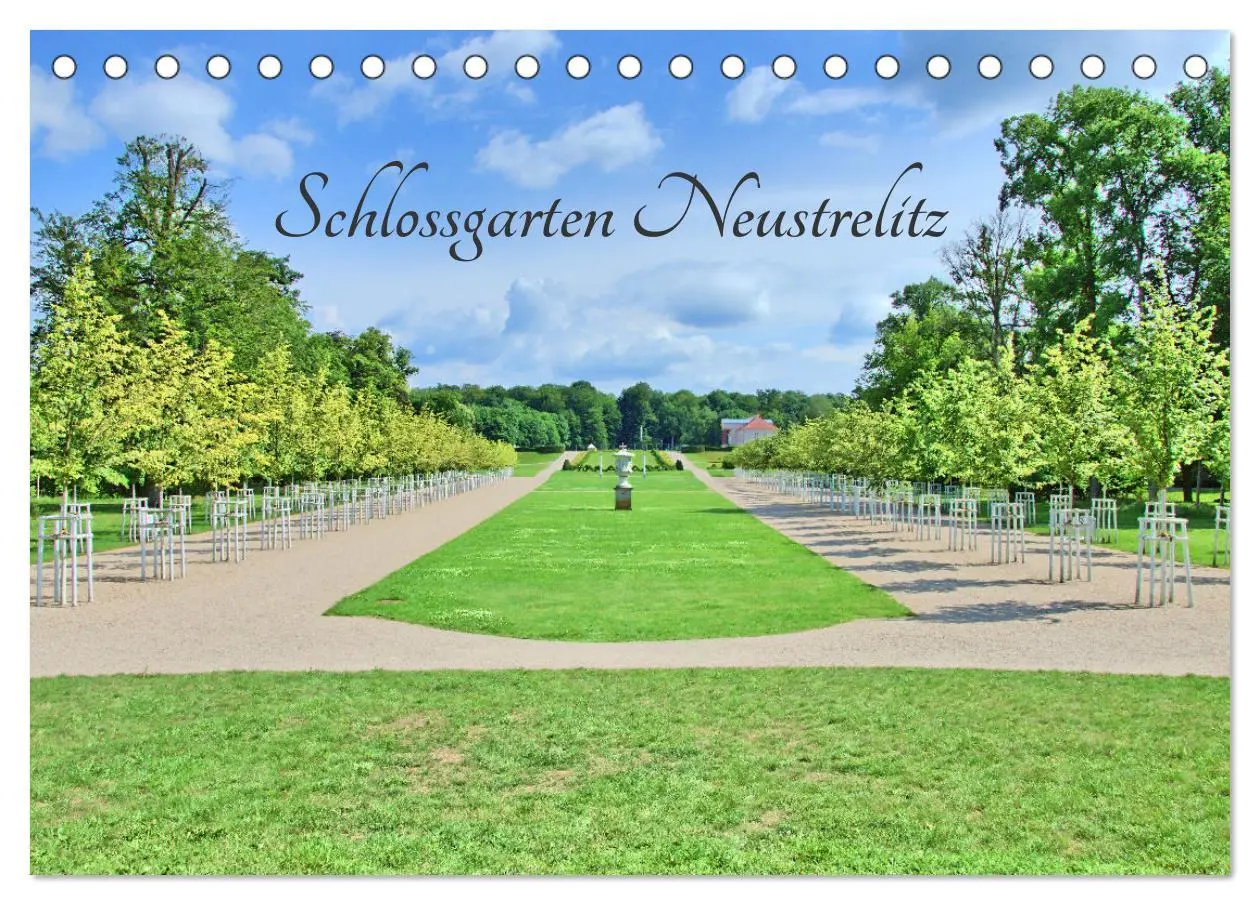 Cover: 9783457601549 | Schlossgarten Neustrelitz (Tischkalender 2026 DIN A5 quer),...