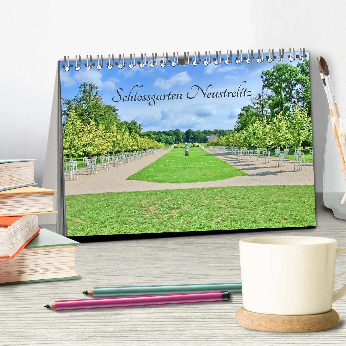 Bild: 9783457601549 | Schlossgarten Neustrelitz (Tischkalender 2026 DIN A5 quer),...