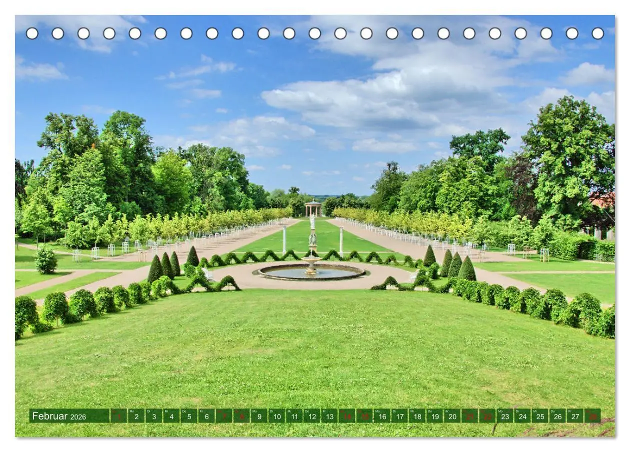 Bild: 9783457601549 | Schlossgarten Neustrelitz (Tischkalender 2026 DIN A5 quer),...