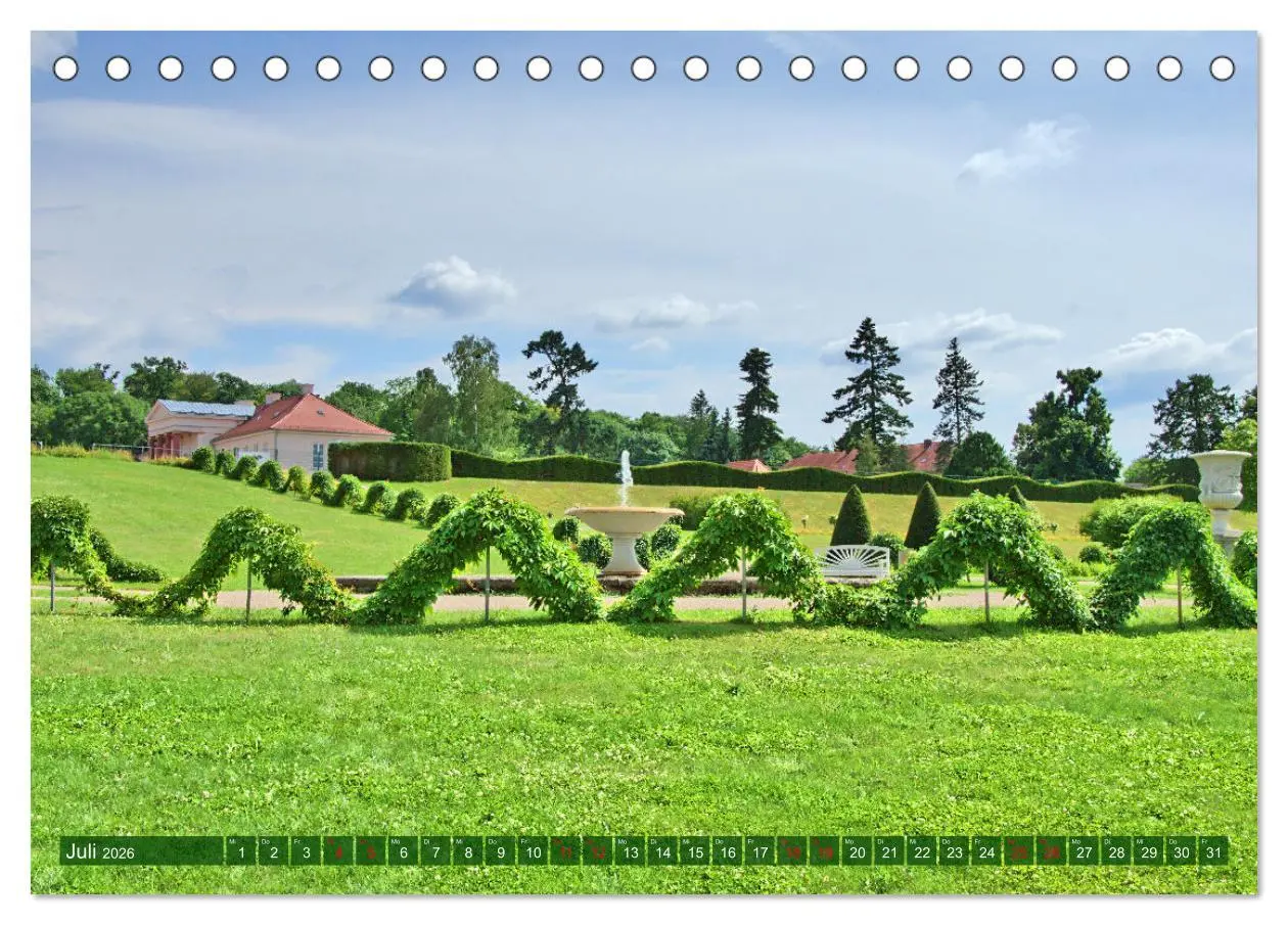 Bild: 9783457601549 | Schlossgarten Neustrelitz (Tischkalender 2026 DIN A5 quer),...
