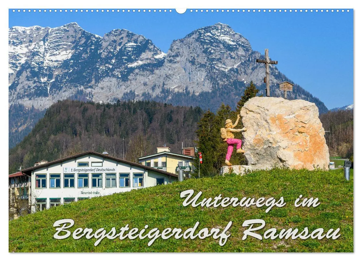 Cover: 9783457911549 | Unterwegs im Bergsteigerdorf Ramsau (Wandkalender 2026 DIN A2...