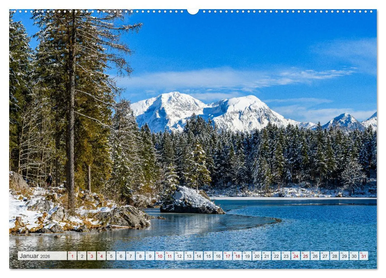Bild: 9783457911549 | Unterwegs im Bergsteigerdorf Ramsau (Wandkalender 2026 DIN A2...