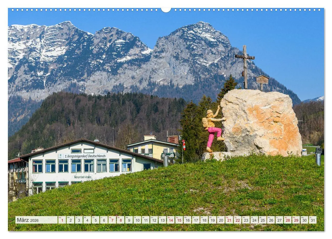 Bild: 9783457911549 | Unterwegs im Bergsteigerdorf Ramsau (Wandkalender 2026 DIN A2...