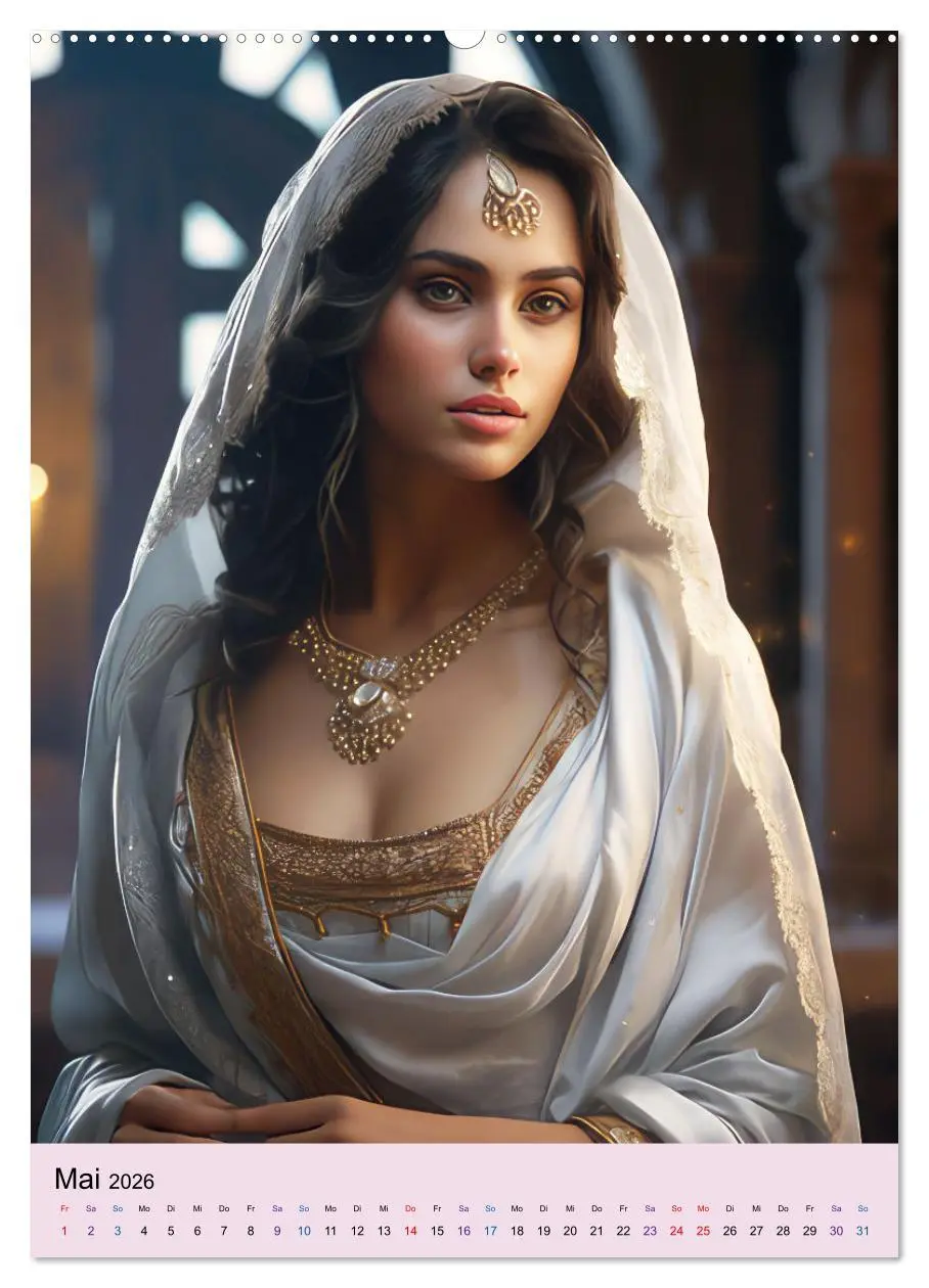 Bild: 9783516311549 | Arabische Prinzessinnen Fantasiebilder (hochwertiger Premium...