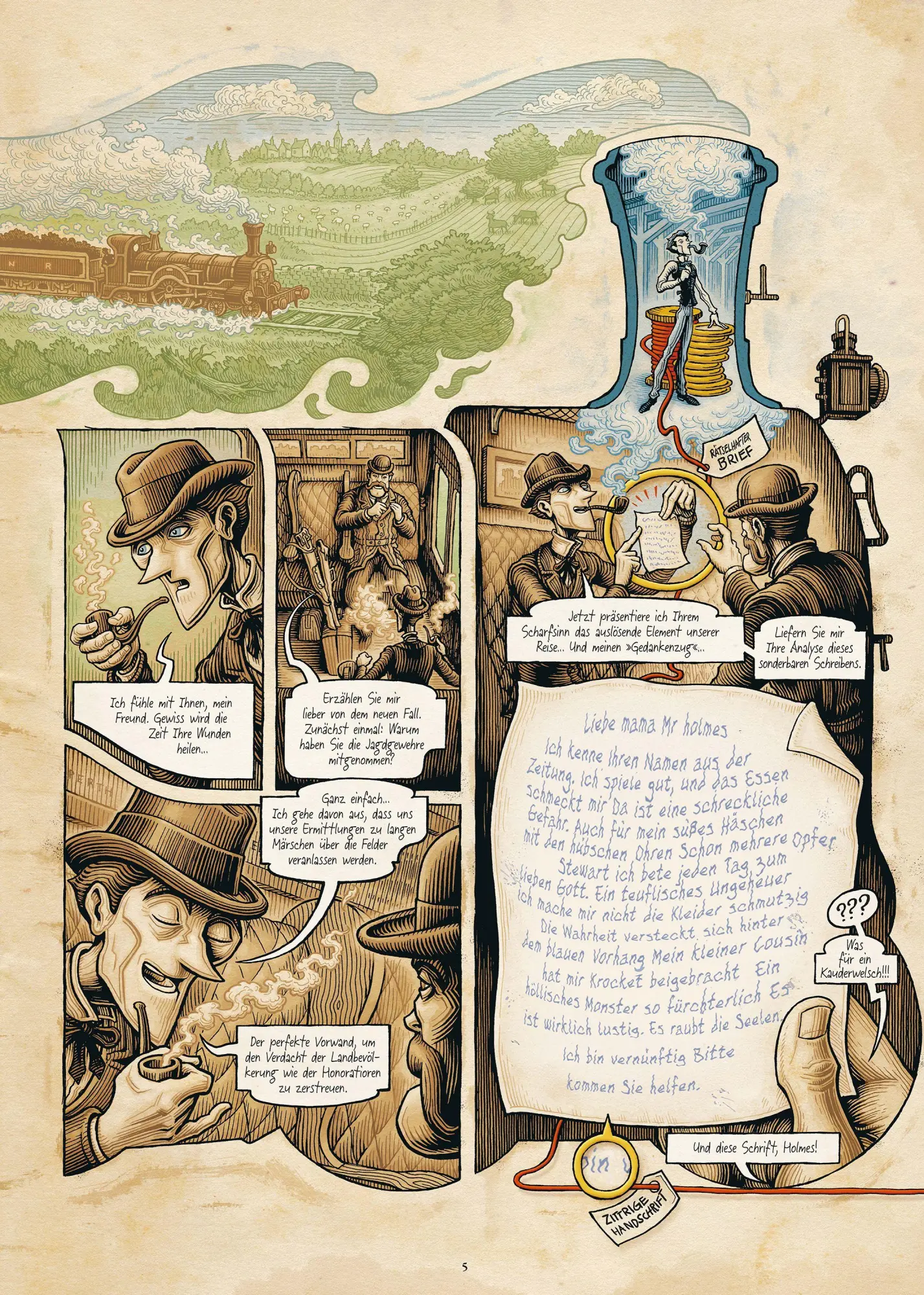Bild: 9783689501549 | Im Kopf von Sherlock Holmes: Der Albtraum von Loch Leathan | Liéron