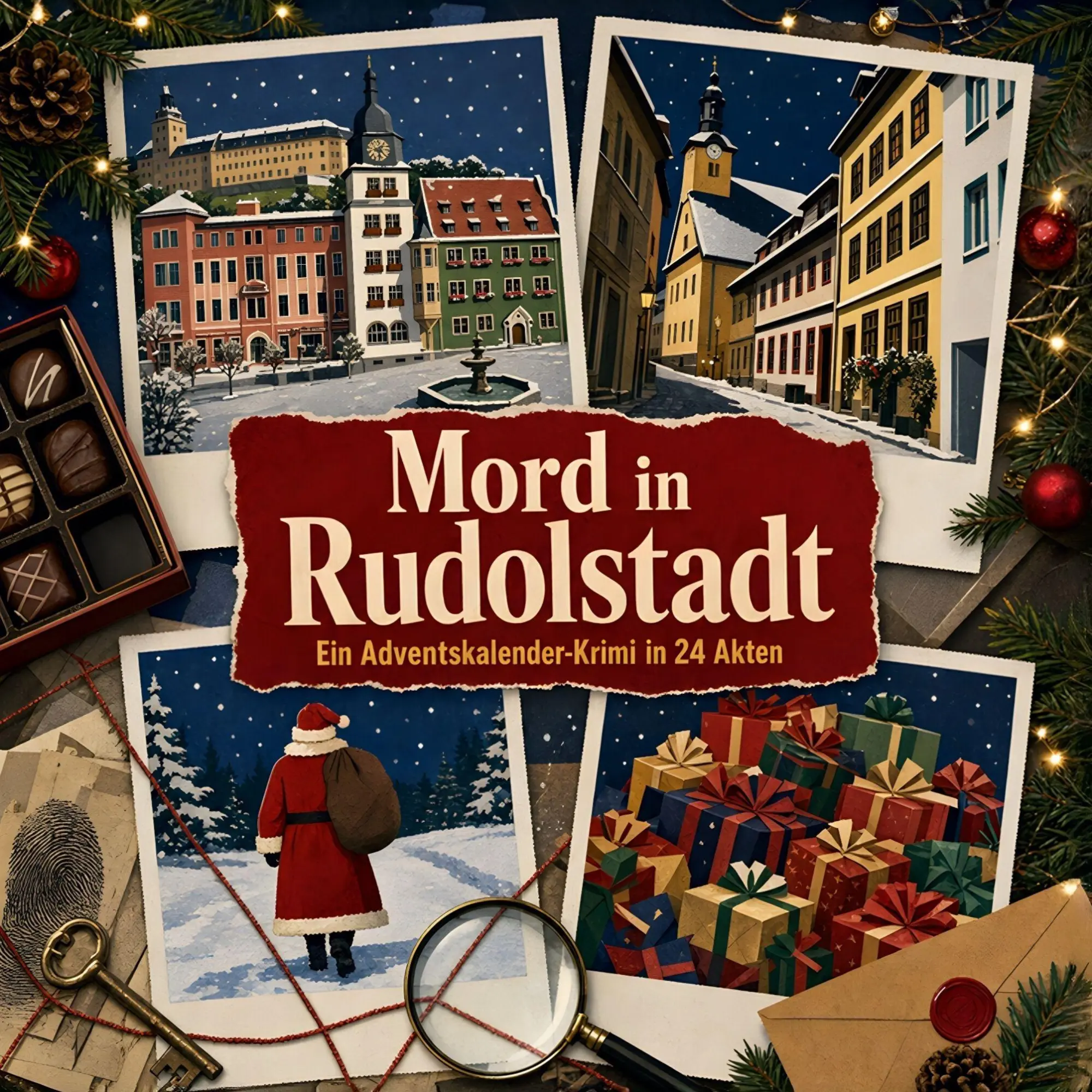 Cover: 9783696121549 | Mord in Rudolstadt | Ein Adventskalender-Krimi in 24 Akten | Neumann