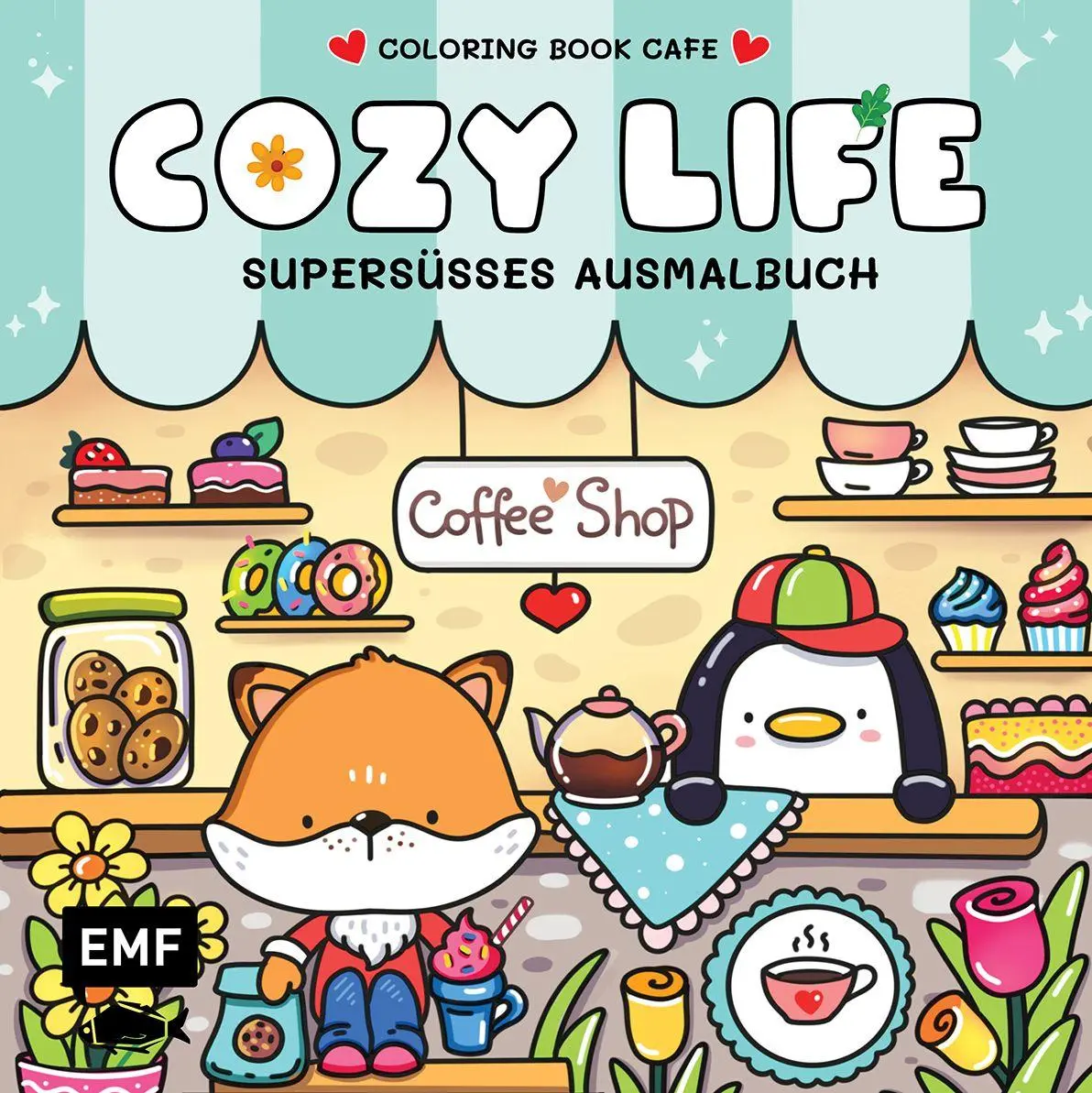 Cover: 9783745931549 | Cozy Coloring - Cozy Life | Coloring Book Cafe | Taschenbuch | 72 S.