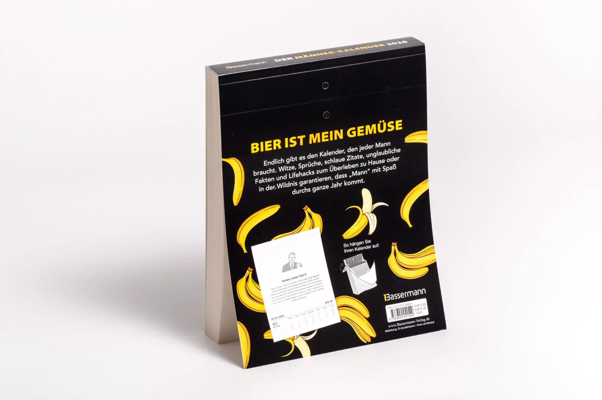 Bild: 9783809451549 | Der Männer-Kalender 2026 | Gerald Drews | Kalender | 400 S. | Deutsch