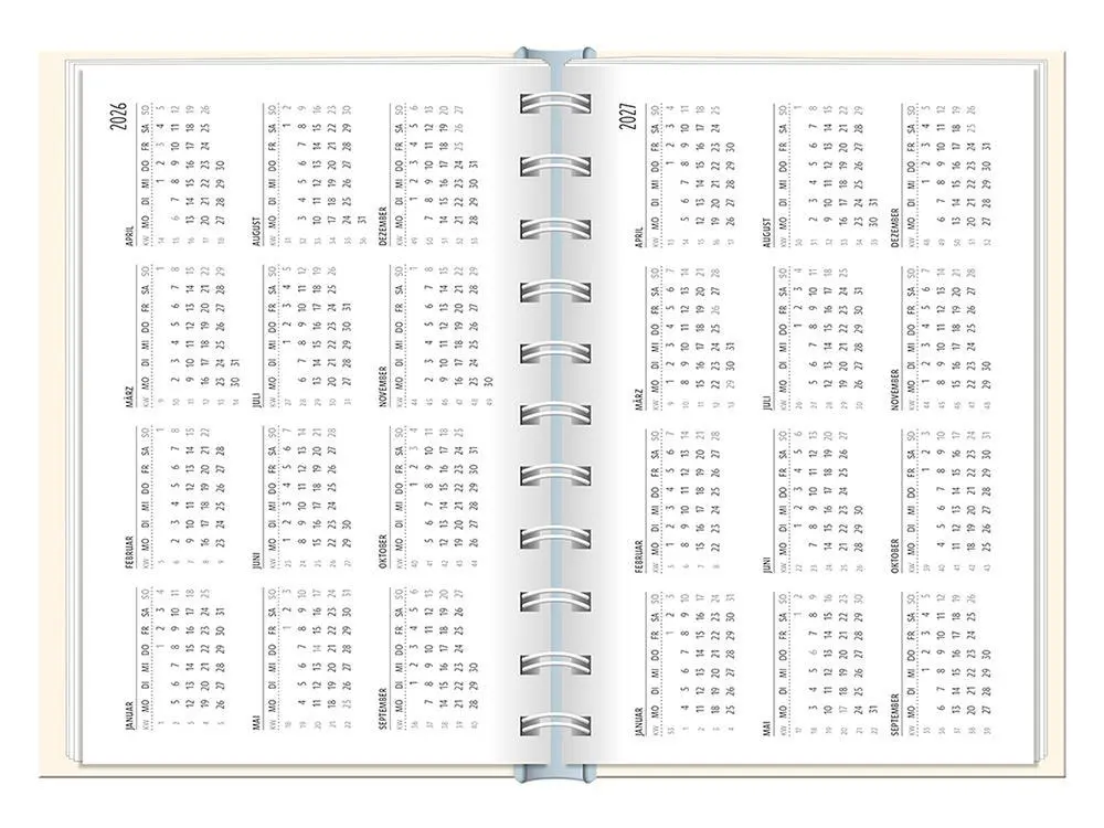 Bild: 9783986361549 | Terminplaner 2026 Hallo Glück | Terminplaner Hardcover | Original
