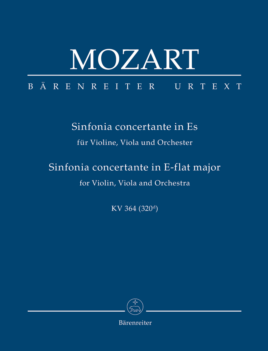 Cover: 9790006201549 | Sinfonia concertante in E-flat major K.364 | Wolfgang Amadeus Mozart