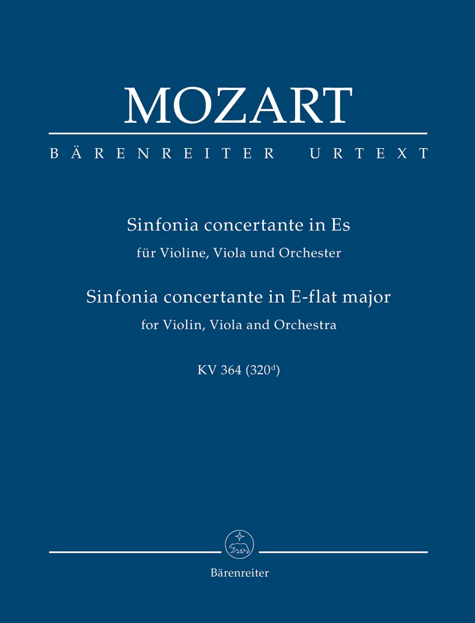 Cover: 9790006201549 | Sinfonia concertante in E-flat major K.364 | Wolfgang Amadeus Mozart