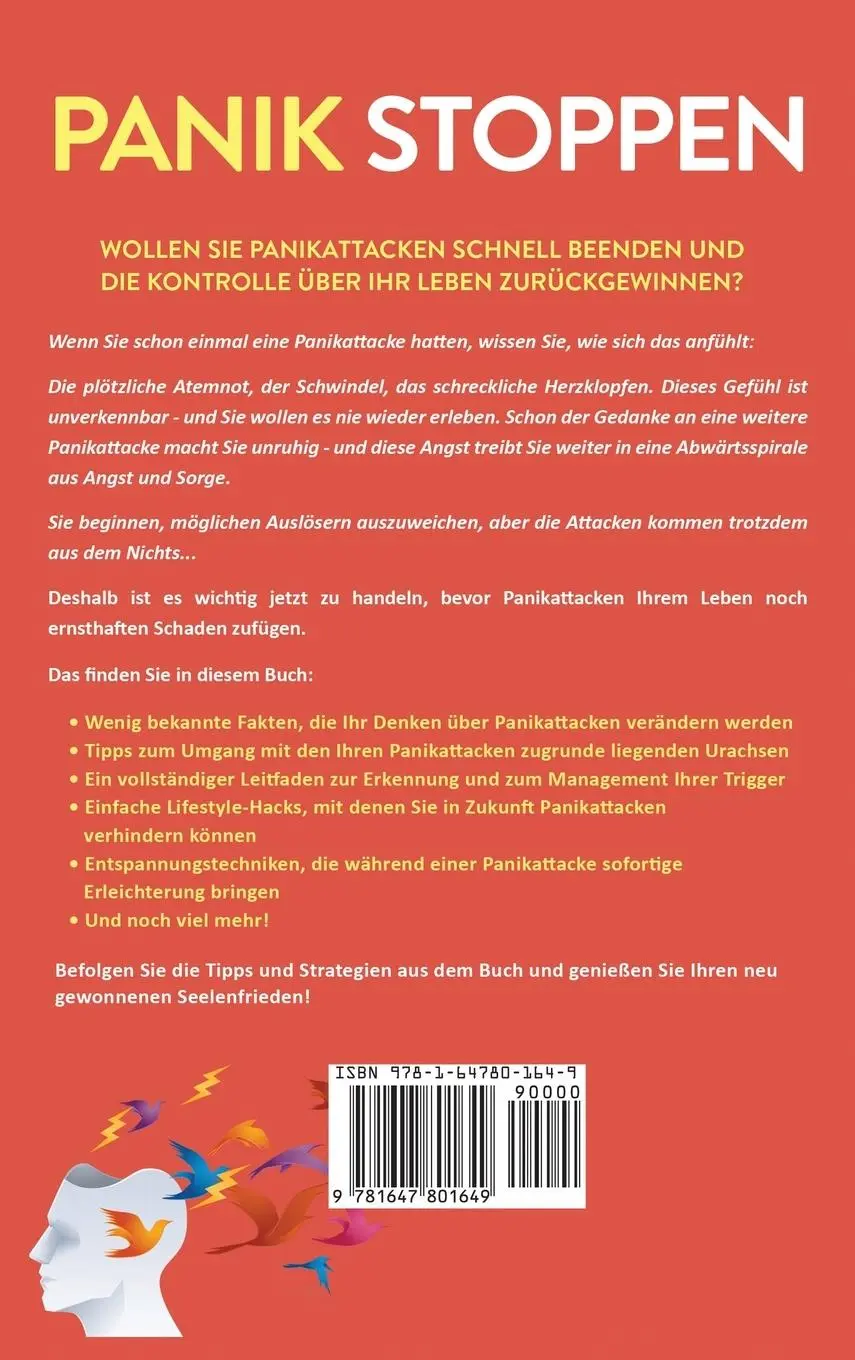 Rückseite: 9781647801649 | Panik stoppen | Derick Howell | Buch | HC gerader Rücken kaschiert