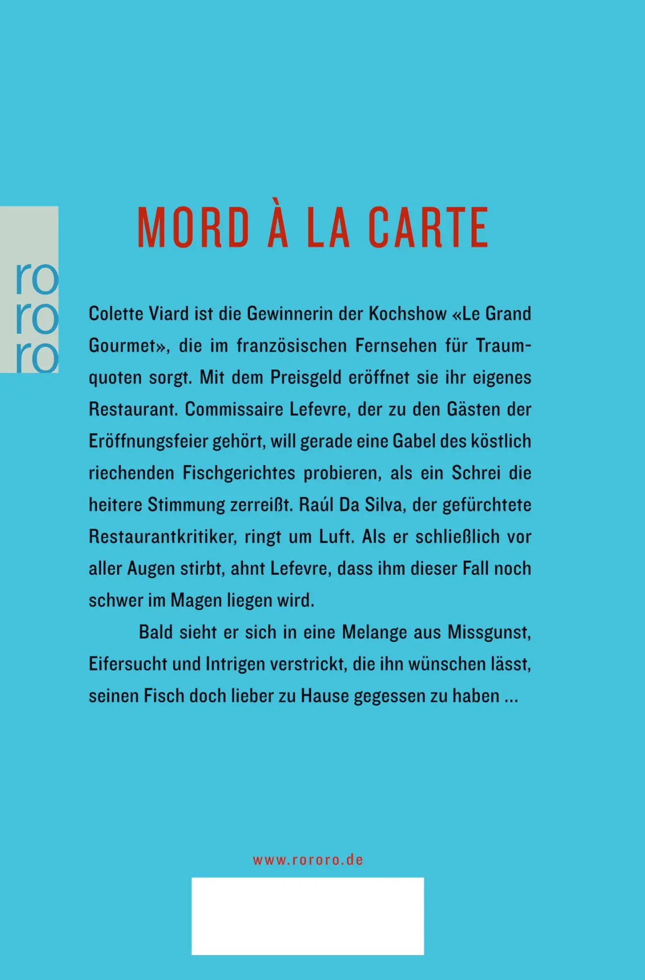 Rückseite: 9783499271649 | Der Commissaire kocht | Julie Masson | Taschenbuch | 314 S. | Deutsch