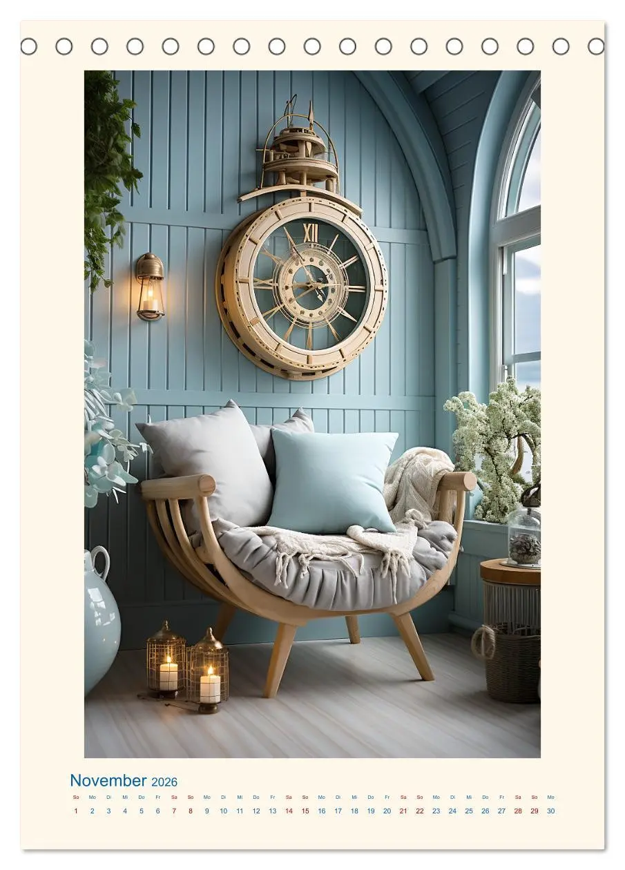 Bild: 9783516301649 | Maritime Gemütlichkeit (Tischkalender 2026 DIN A5 hoch), CALVENDO...