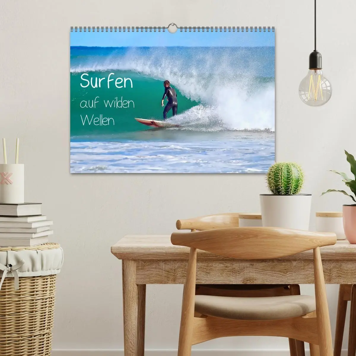 Bild: 9783569561649 | Surfen auf wilden Wellen (Wandkalender 2027 DIN A3 quer), CALVENDO...